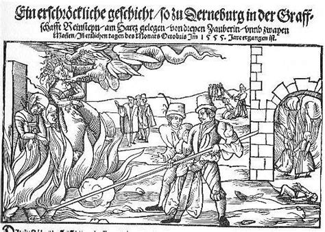 Witch hunts and persecutions in germany